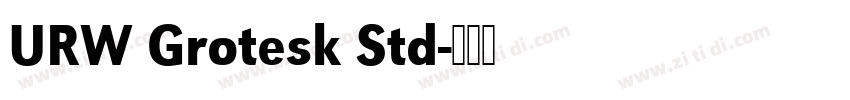 URW Grotesk Std字体转换